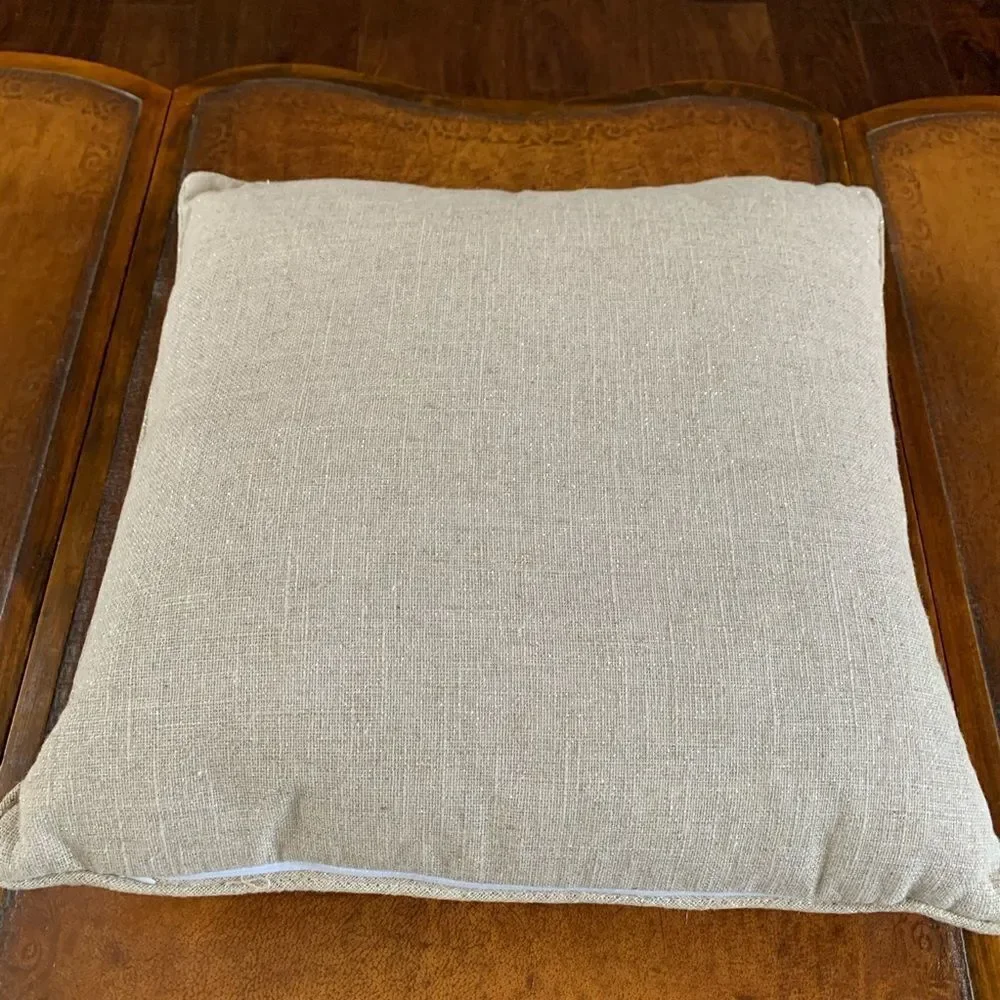 LEVTEX Pompom Heart Accent Pillow